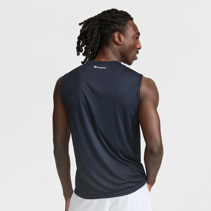Canotta Sport Muscle, C Logo riflettente