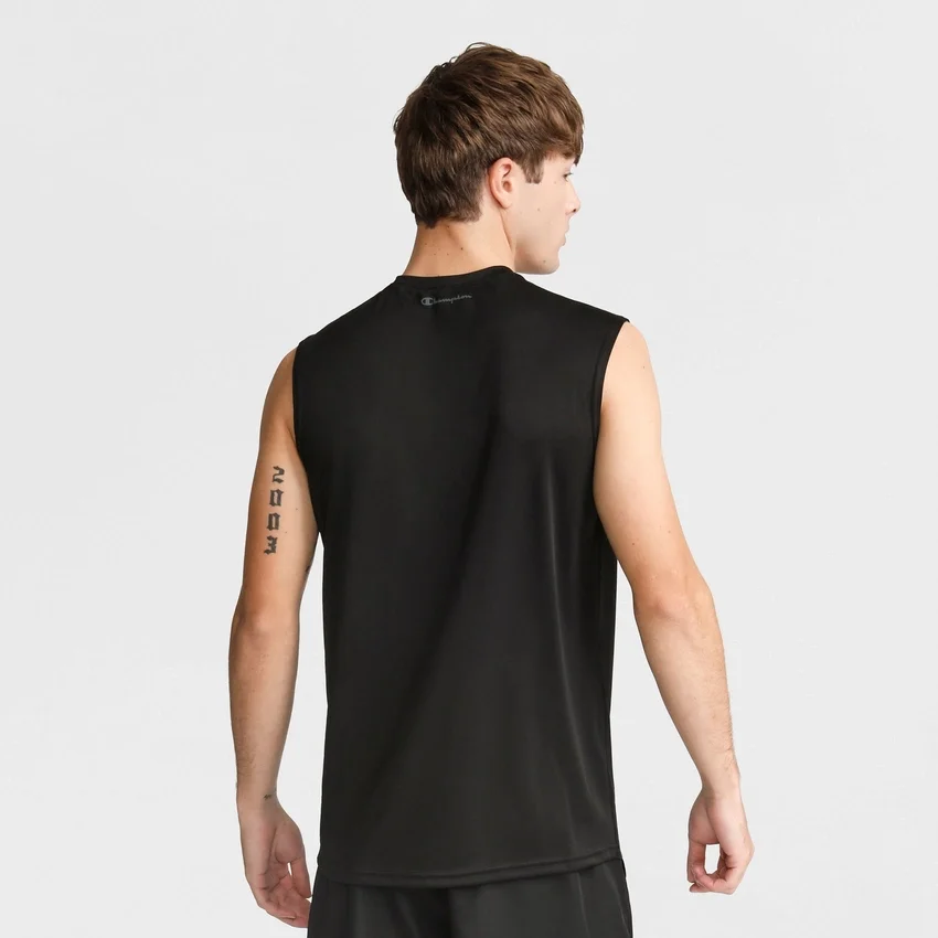 Canotta Sport Muscle, C Logo riflettente