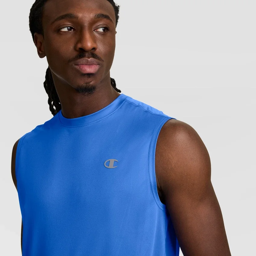 Canotta Sport Muscle, C Logo riflettente