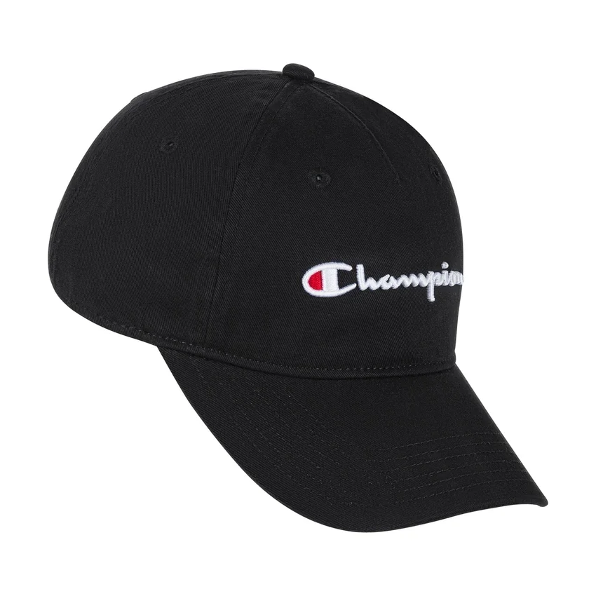 Cappellino regolabile con ricamo in stile script