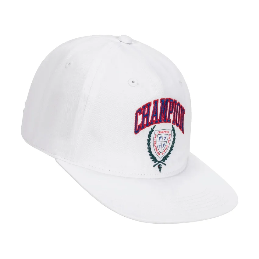 Cappello regolabile con visiera piatta e scudo di alloro