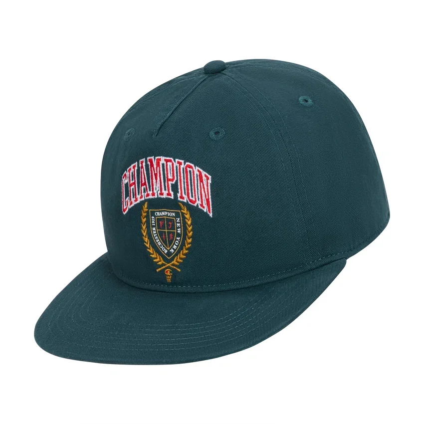 Cappello regolabile con visiera piatta e scudo di alloro