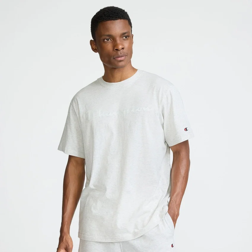 Classic Graphic T-shirt, Script Logo in tono su tono