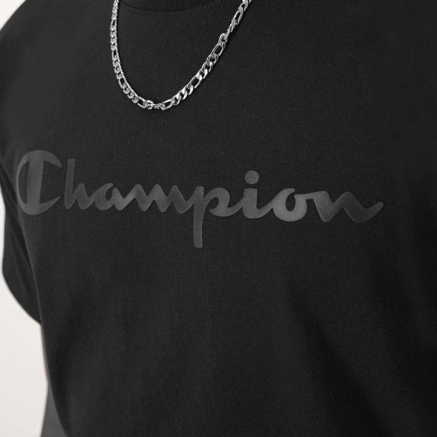 Classic Graphic T-shirt, Script Logo in tono su tono