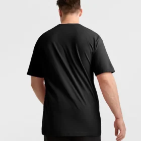 Classic Graphic T-shirt, Script Logo in tono su tono – Taglie grandi e alte