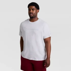 Classic Graphic T-shirt, Script Logo in tono su tono – Taglie grandi e alte