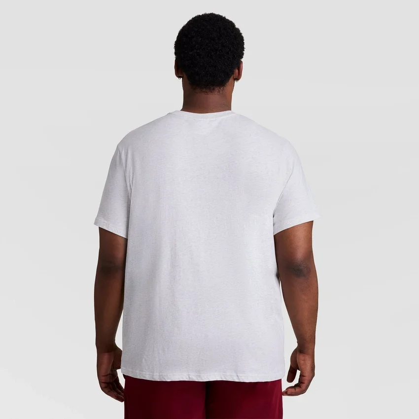 Classic Graphic T-shirt, Script Logo in tono su tono - Taglie grandi e alte