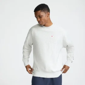 Felpa girocollo Reverse Weave, C Logo