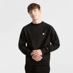 Felpa girocollo Reverse Weave, C Logo