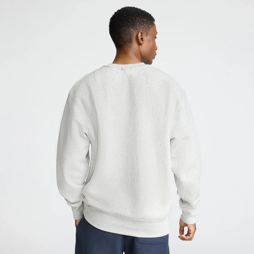 Felpa girocollo Reverse Weave, C Logo