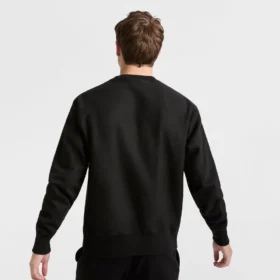 Felpa girocollo Reverse Weave, C Logo