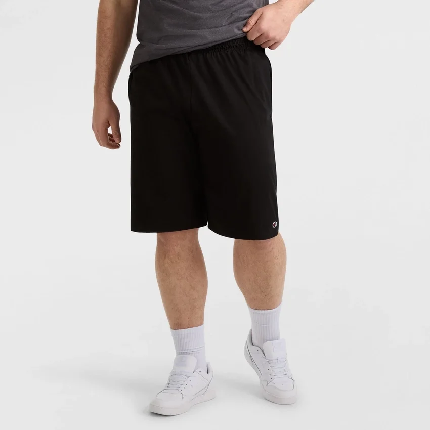 Lightweight Lounge Shorts da 9", C Logo applicato - Taglie grandi e alte
