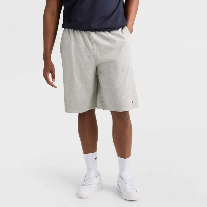 Lightweight Lounge Shorts da 9", C Logo applicato - Taglie grandi e alte