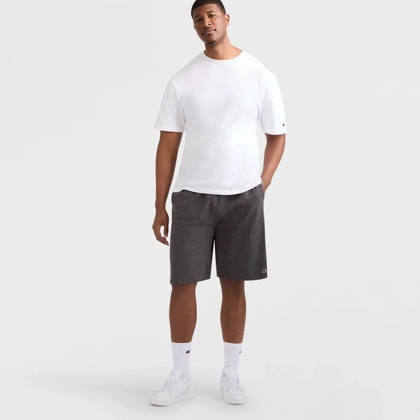 Lightweight Lounge Shorts da 9", C Logo applicato - Taglie grandi e alte