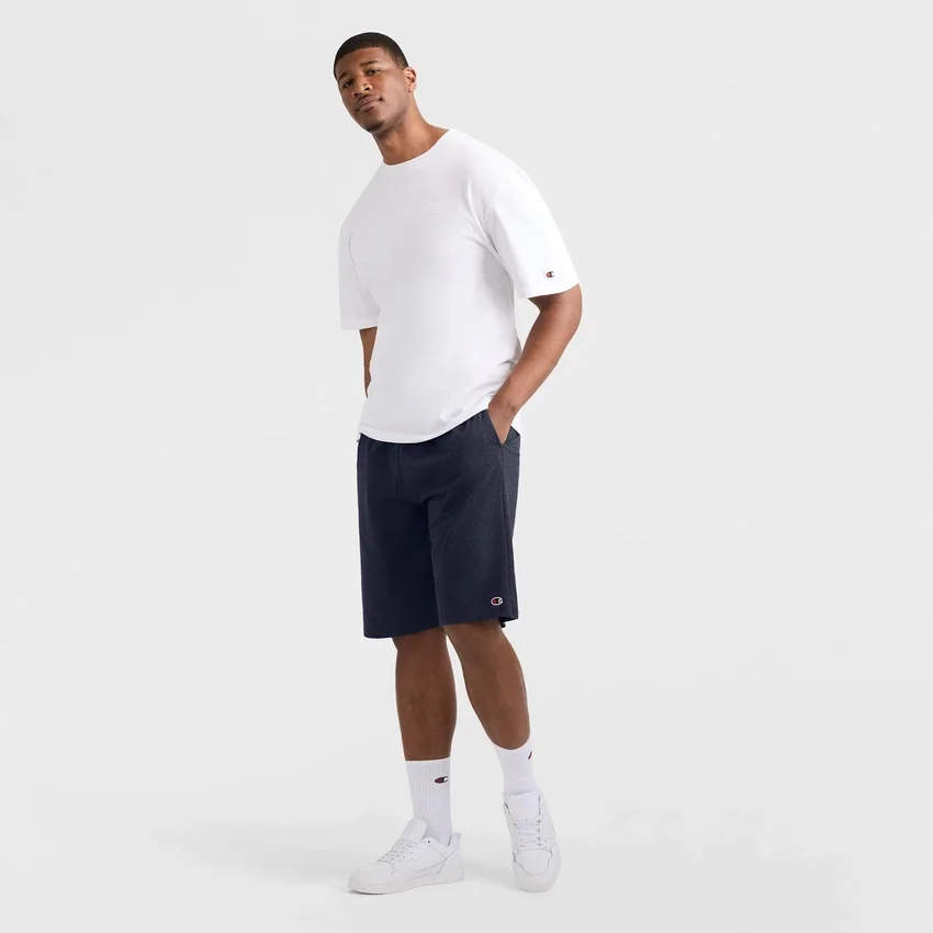 Lightweight Lounge Shorts da 9", C Logo applicato - Taglie grandi e alte