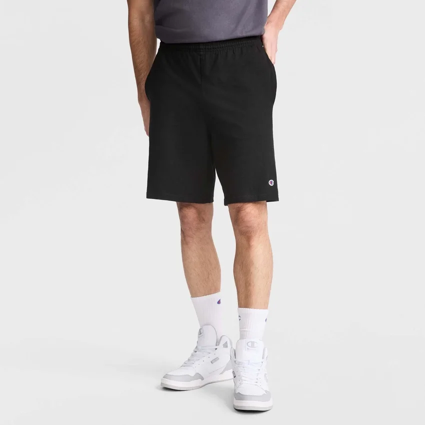 Lightweight Lounge Shorts da 9", con toppa con logo C