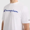 Maglietta con grafica classica, Script Logo - Taglie grandi e alte