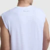 Maglietta Sport a girocollo con taglio muscoloso, Script Logo
