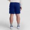 Pantaloncini cargo in pile da 8", C Logo