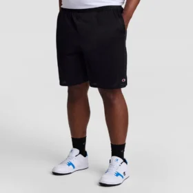 Pantaloncini classici in rete da 9″, C Logo – Taglie grandi e alte