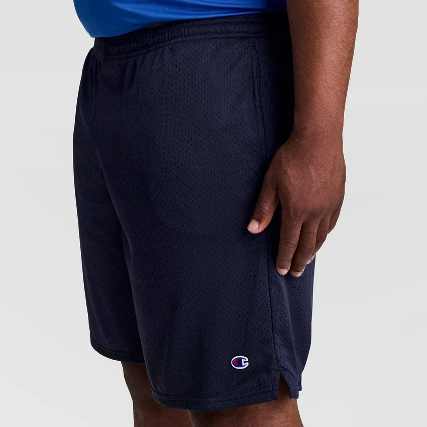 Pantaloncini classici in rete da 9", C Logo - Taglie grandi e alte