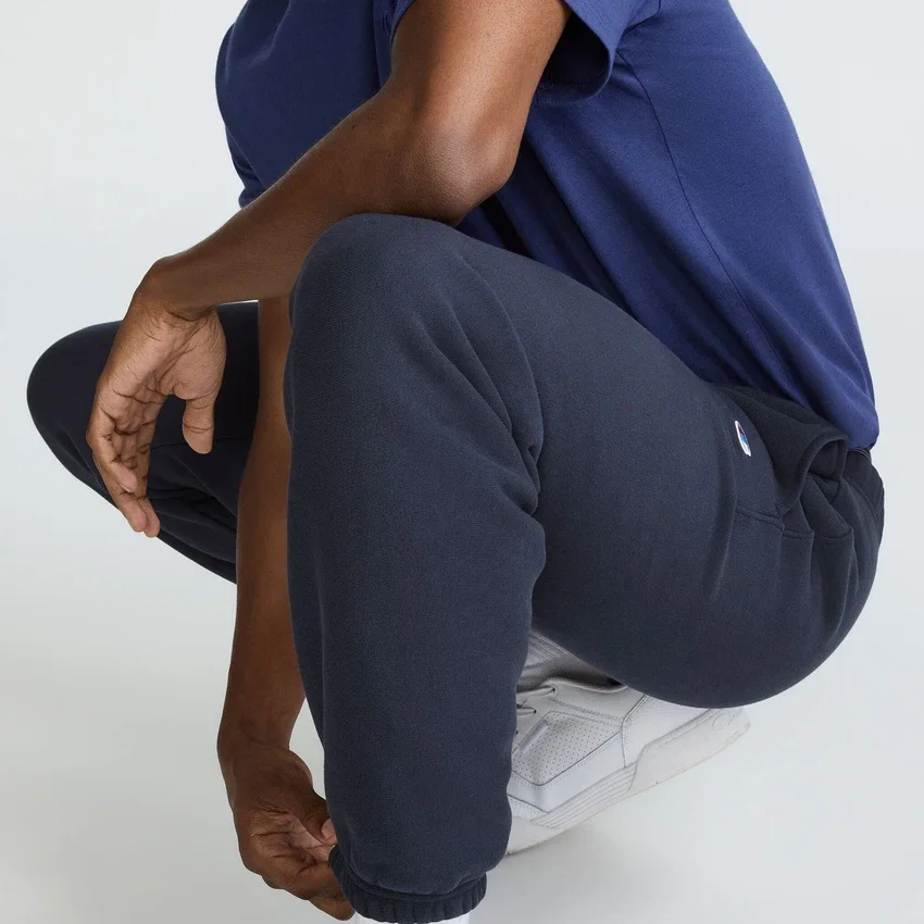 Pantaloni della tuta Reverse Weave con logo piccolo e vita stretta