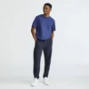 Pantaloni della tuta Reverse Weave con logo piccolo e vita stretta