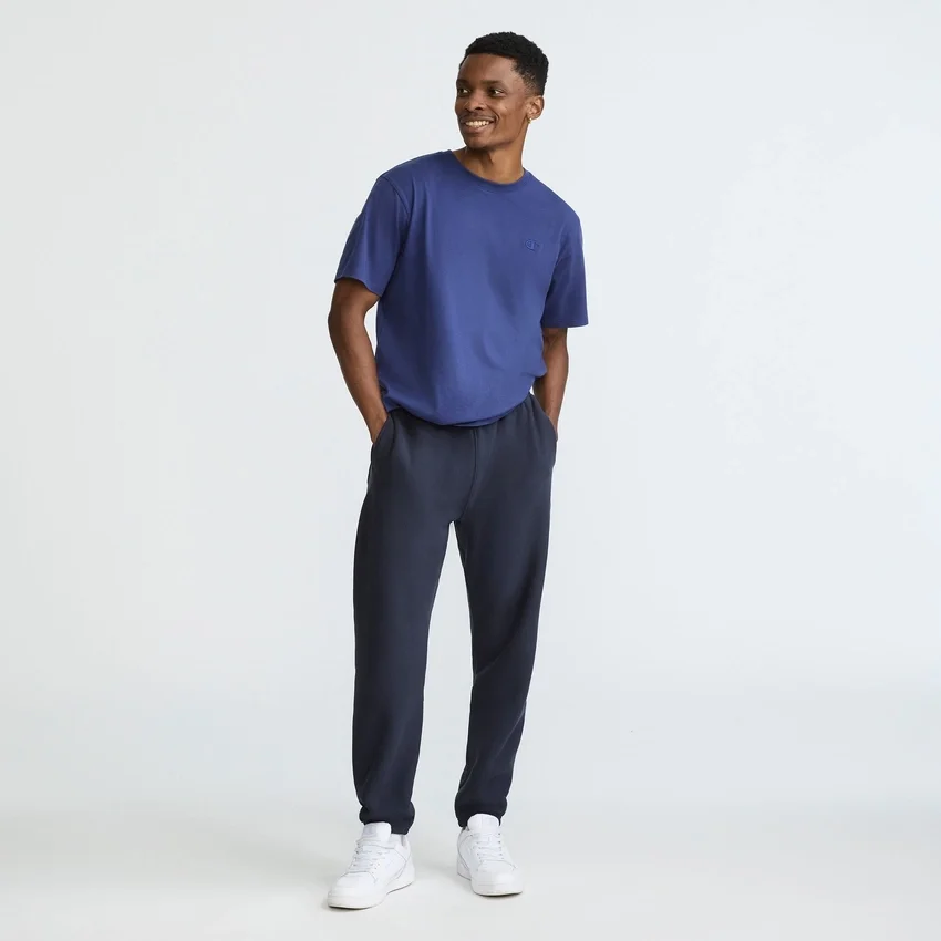 Pantaloni della tuta Reverse Weave con logo piccolo e vita stretta