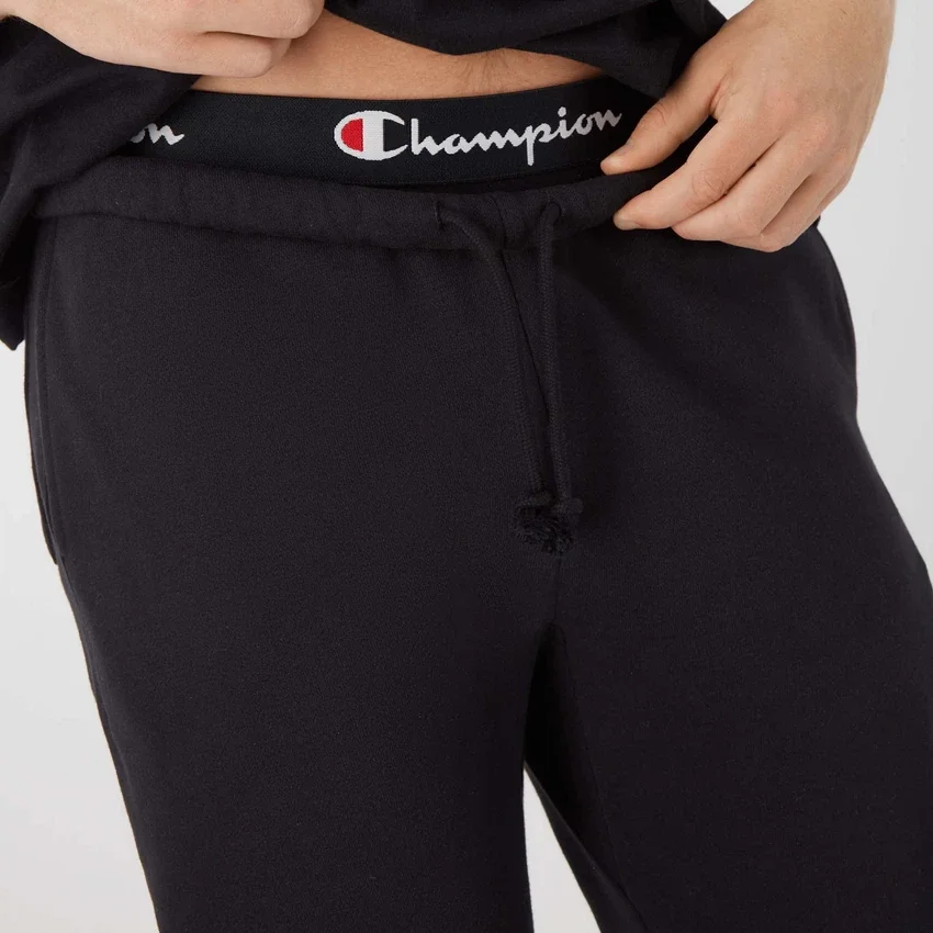 Pantaloni della tuta Reverse Weave con logo piccolo e vita stretta