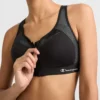 Reggiseno sportivo Motion Control con cerniera