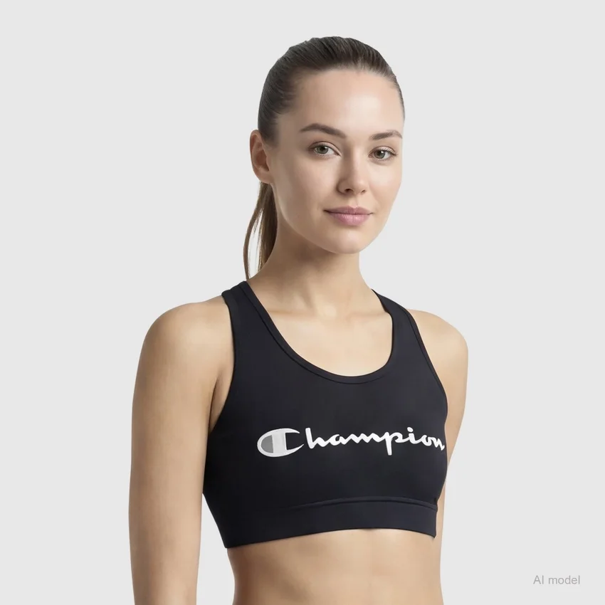 Reggiseno sportivo, Script Logo