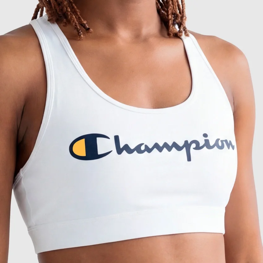 Reggiseno sportivo, Script Logo