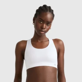 Reggiseno sportivo senza cuciture con dorso a vogatore