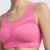 Reggiseno sportivo senza cuciture con dorso a vogatore