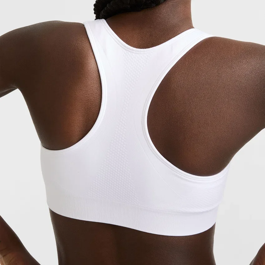 Reggiseno sportivo senza cuciture con dorso a vogatore