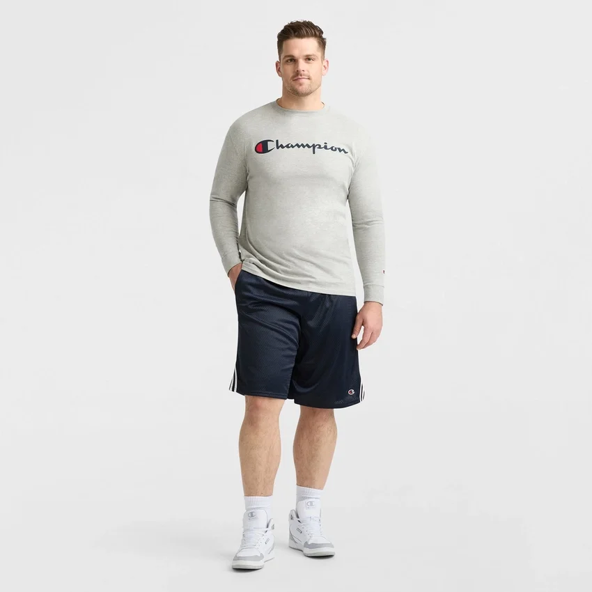 Shorts da lacrosse in rete da 10" - Taglie grandi e alte