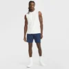 Shorts sportivi in tessuto da 7"