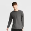 T-shirt classica a maniche lunghe, C Logo ricamato
