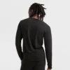T-shirt classica a maniche lunghe, C Logo ricamato