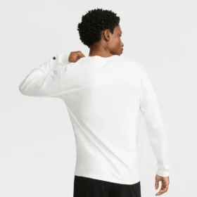 T-shirt classica a maniche lunghe, C Logo ricamato