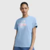 T-shirt con grafica Blurred Roses, C Logo
