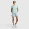T-shirt con grafica “C” in rete floreale, C Logo