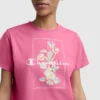 T-shirt con grafica “Painted Bouquet”, C Logo