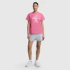 T-shirt con grafica “Painted Bouquet”, C Logo