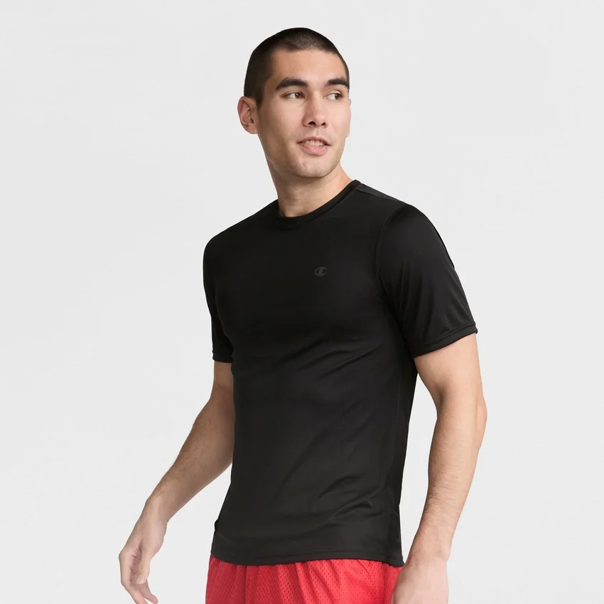 T-shirt sportiva, C Logo riflettente