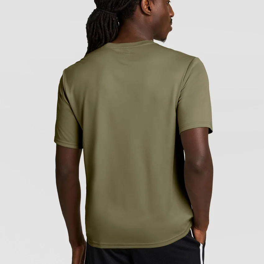 T-shirt sportiva, C Logo riflettente