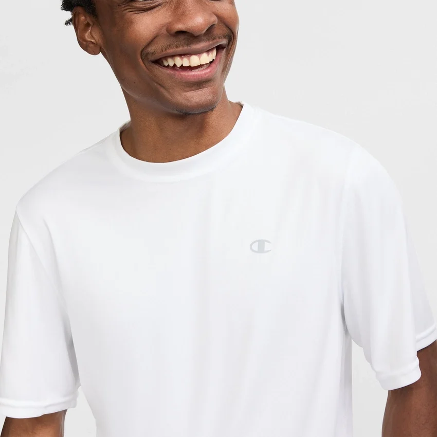 T-shirt sportiva, C Logo riflettente