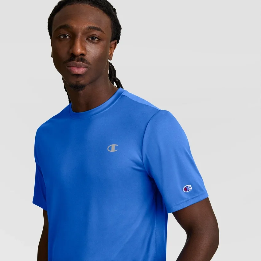 T-shirt sportiva, C Logo riflettente