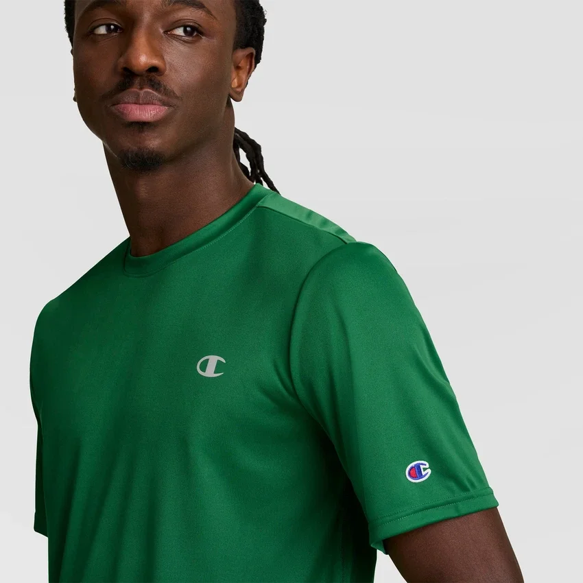 T-shirt sportiva, C Logo riflettente