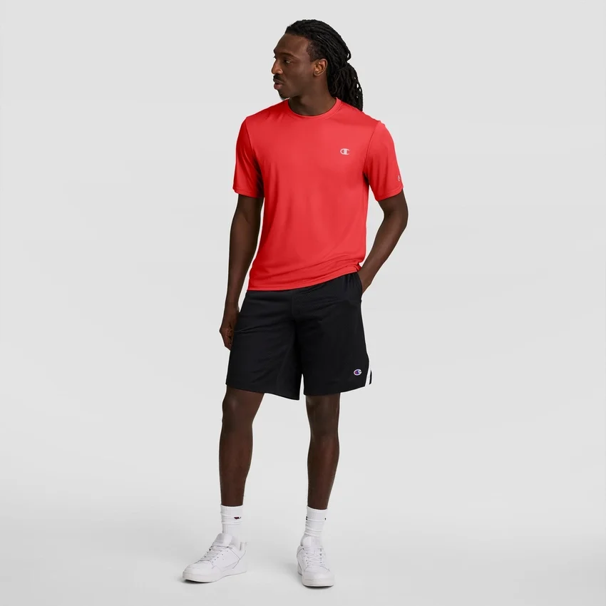 T-shirt sportiva, C Logo riflettente